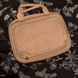 Soft Pink Travel Toiletries Bag