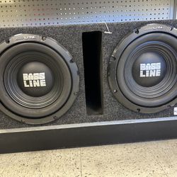 Alpine Bassline 2x12” Subwoofers 