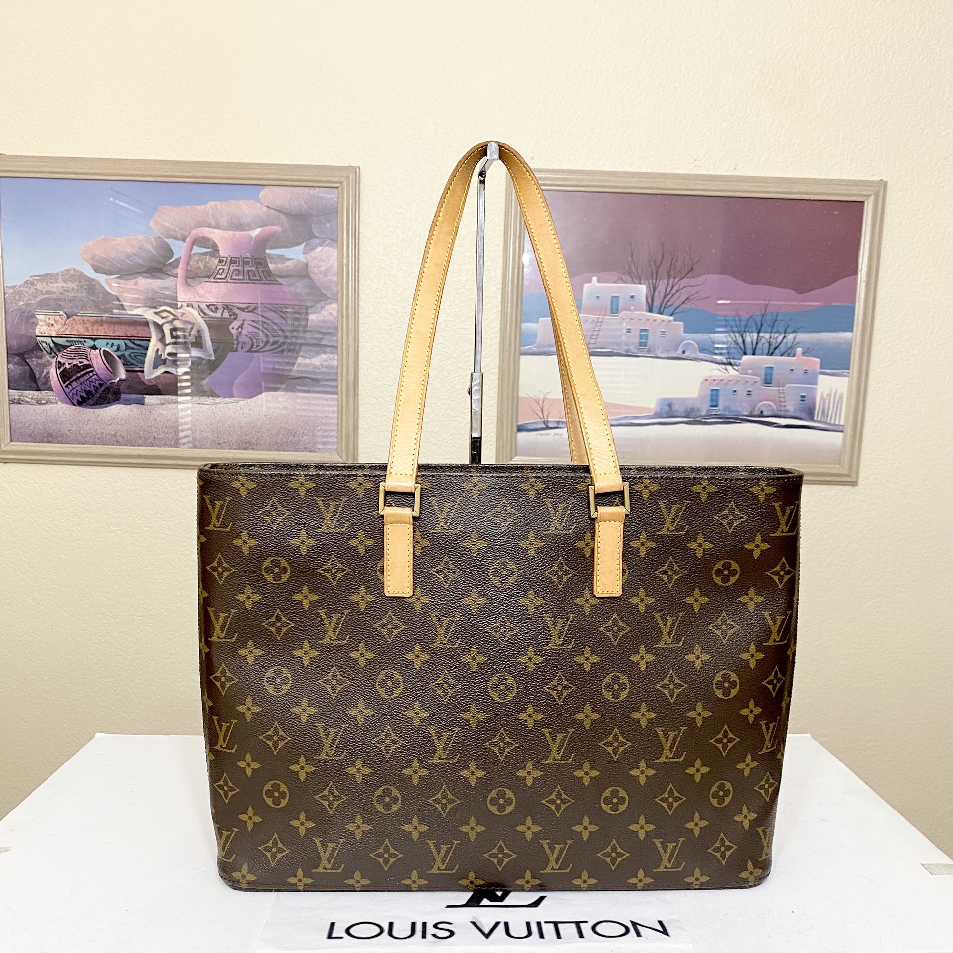 louis vuittons luco tote
