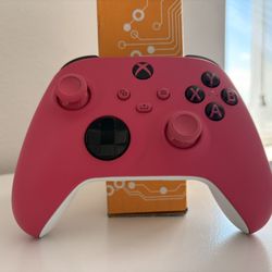 Xbox Series X Deep Pink Controller & 8bitDo Switch 2 Adapter