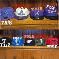 New Era Fitted And Snapback Please Read Posting