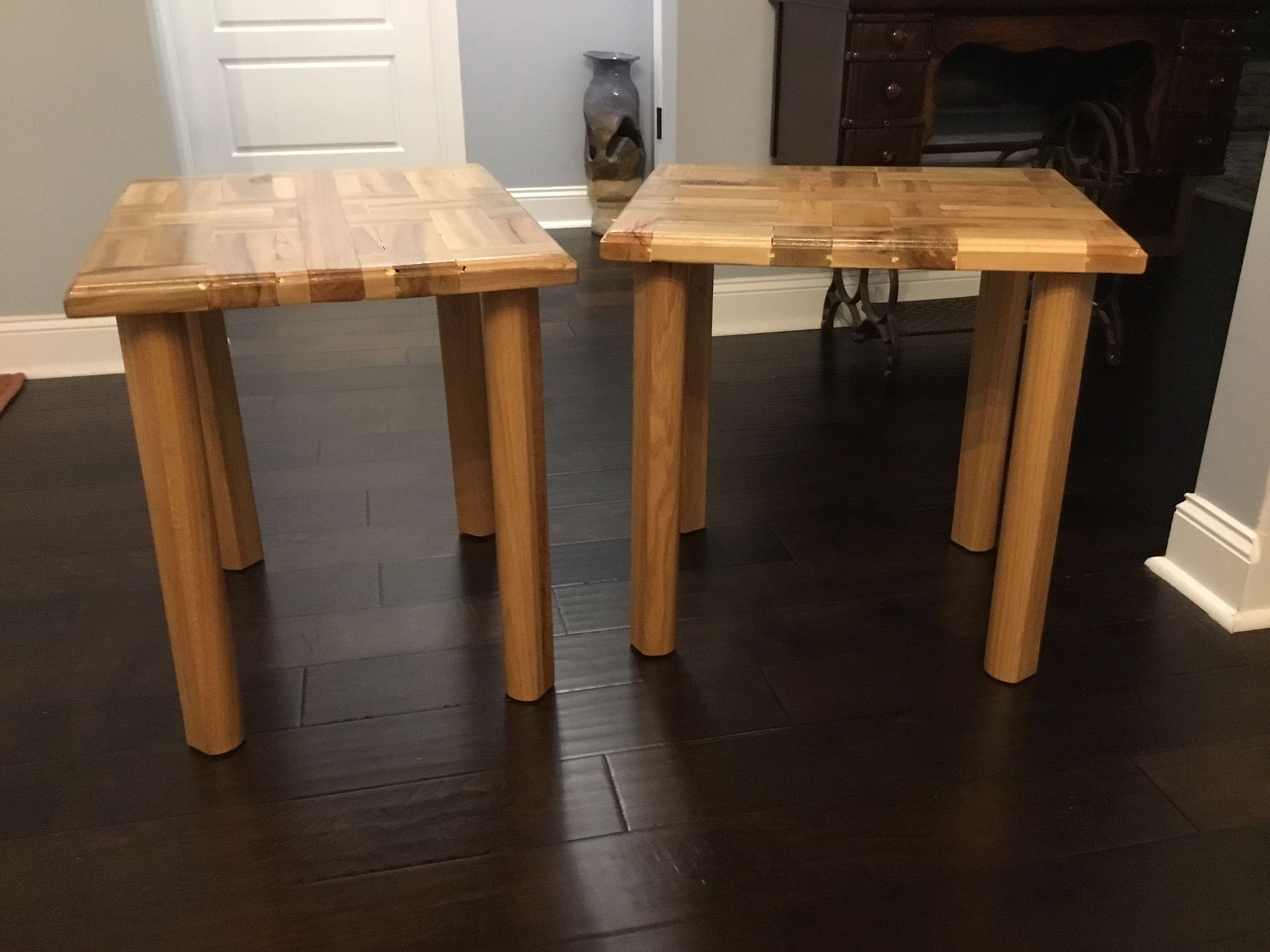 End Tables - custom built 