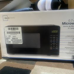 Black Microwave 