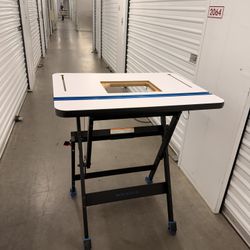 Rockler Router Table with Rockler Pro Lift Router Lift NEW