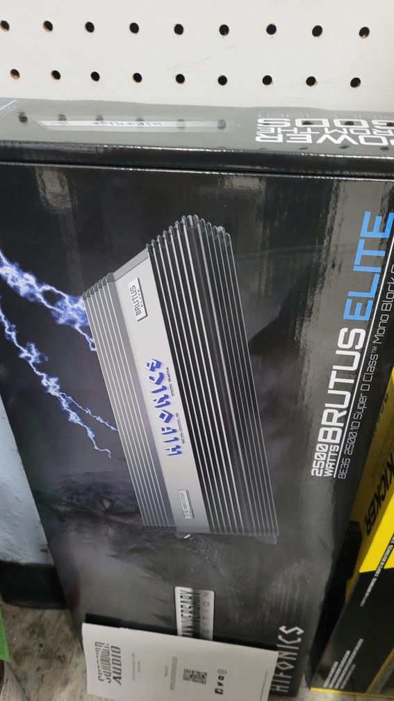Hifonics 2500 Watts Mono Amplifier Brutus Elite