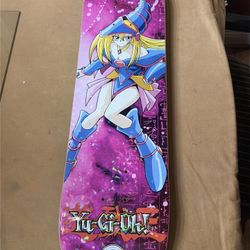 YU-GI-OH X MADRID "DARK MAGICIAN GIRL" SKATEBOARD DECK 