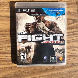 THE FIGHT  LIGHTS OUT for PS3 