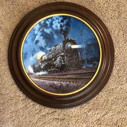 Railroad Art The Chief Collectible China Plate