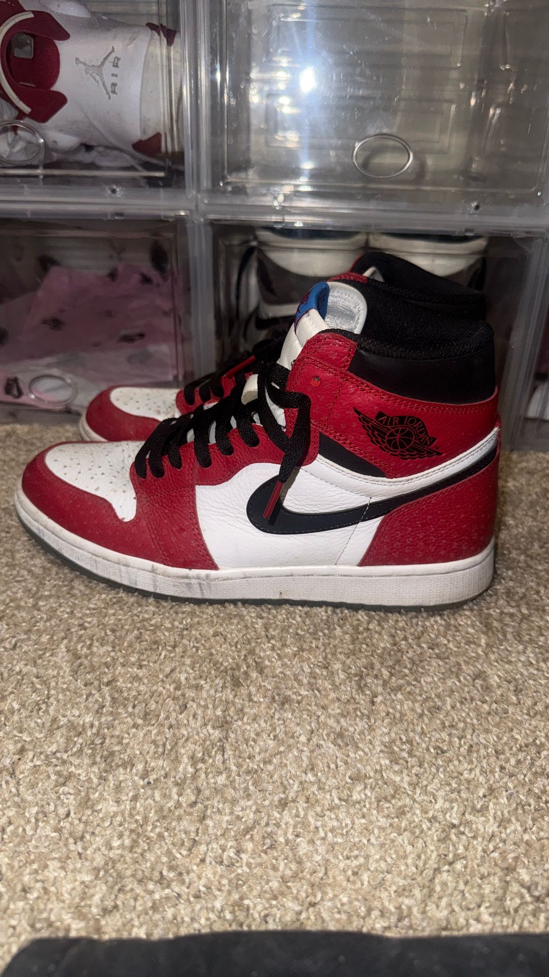 Jordan 1 Origin Story (Spider-Man)