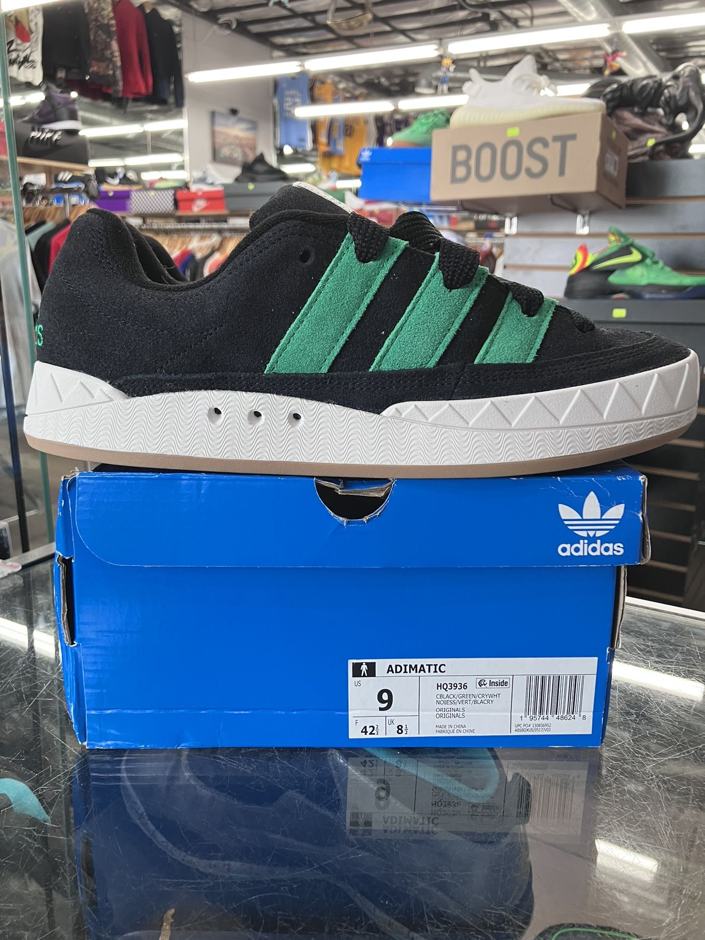Adidas Adimatic Atmos XLarge Black Green