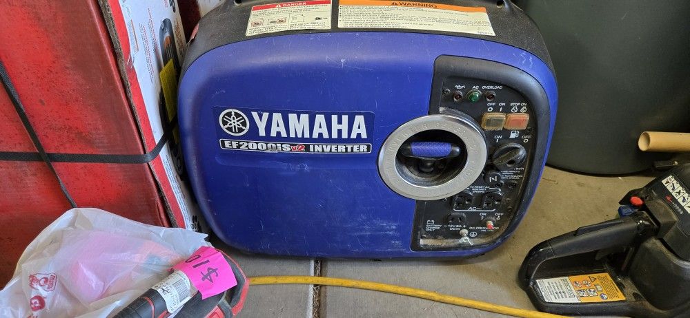 Yamaha EF2000IS V2 GENERATOR /INVERTER
2nd Gen