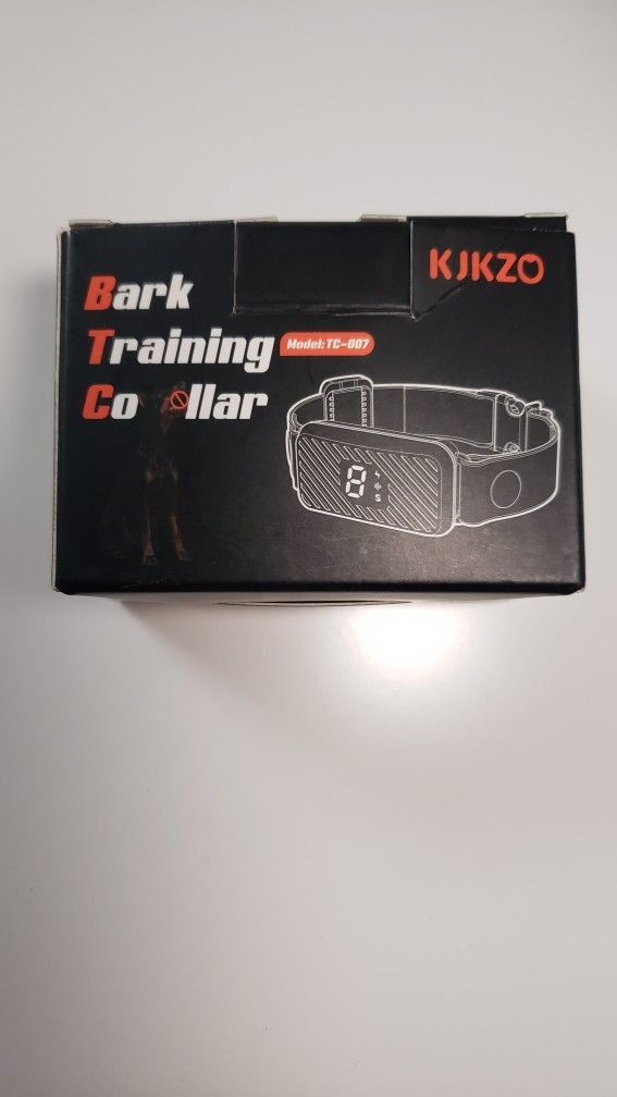 Dog Bark Collar for Large Medium Small Dogs, Rechargeable No-Bark Collar, Smart Barking