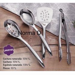 Juego De Utensilios Nuevos En Su Caja 🌺 Princess House 🌺