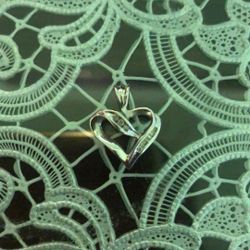 Heart Pendant/silver & diamonds -Helzberg Diamonds