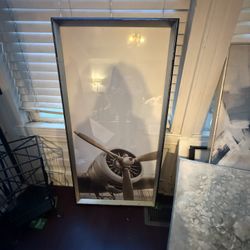 Vintage airplane Framed Picture