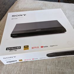 Sony UHD 4K Blu Ray Player 
