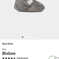 Ugg Bixbee Bootie Size 0-6mths