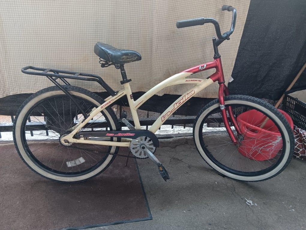 Beach Cruiser 24 In Tires Aluminum Frame Ready To Ride