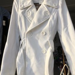 Brand New White Jacket With Label