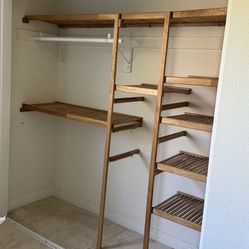 Closet Organizer System - Includes 3 Basket Drawers!