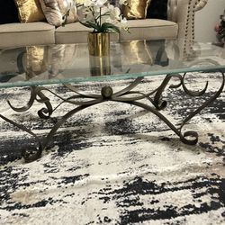 Living Room Glass Table 