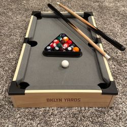 Cute Kids Tabletop Billiards Set