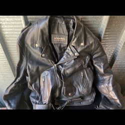 Leather jacket * Real leather * Very nice 