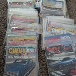 Box Full Classic Chevy Classic Magazines