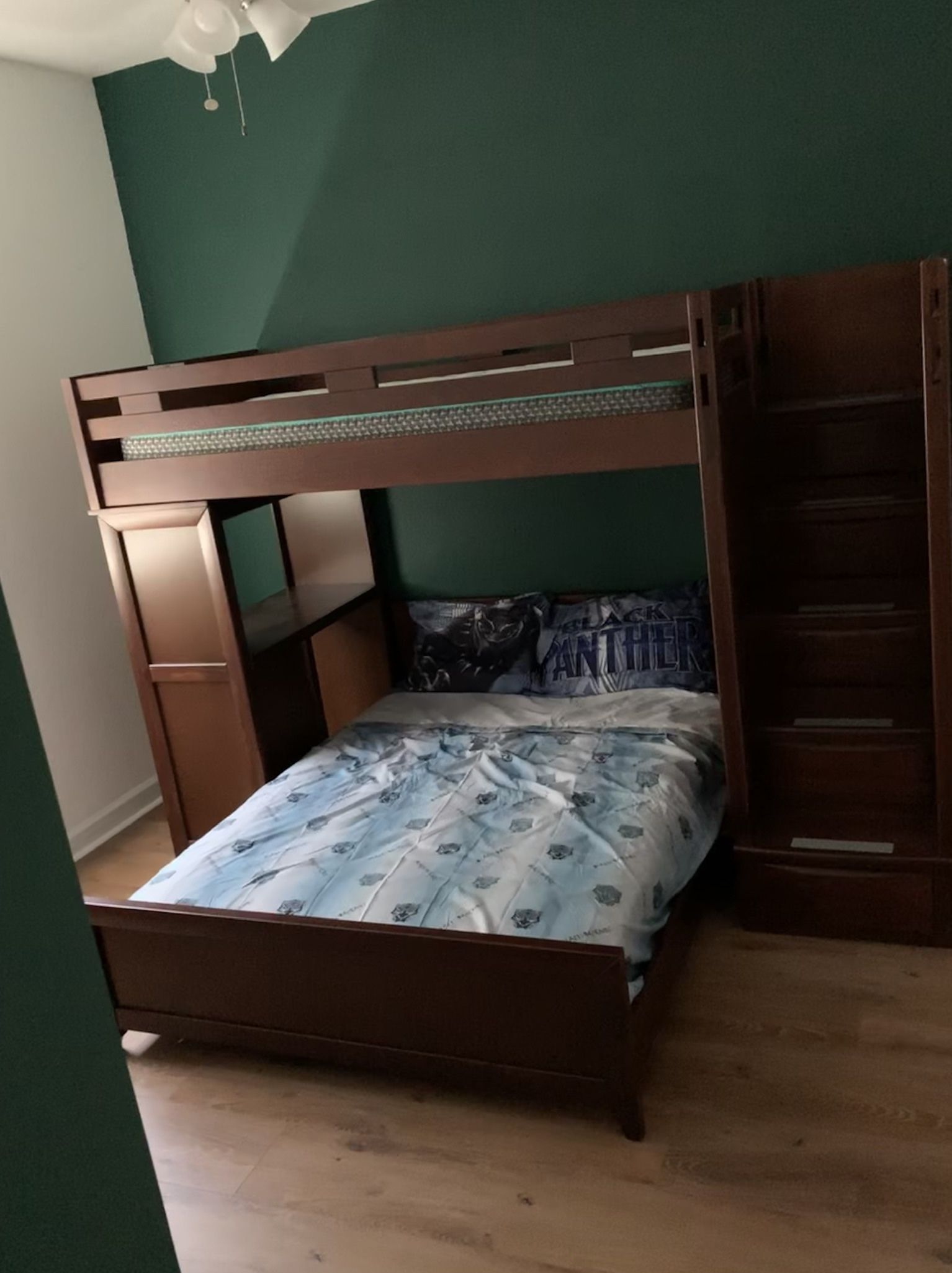 Bunk Bed Desk & Draws