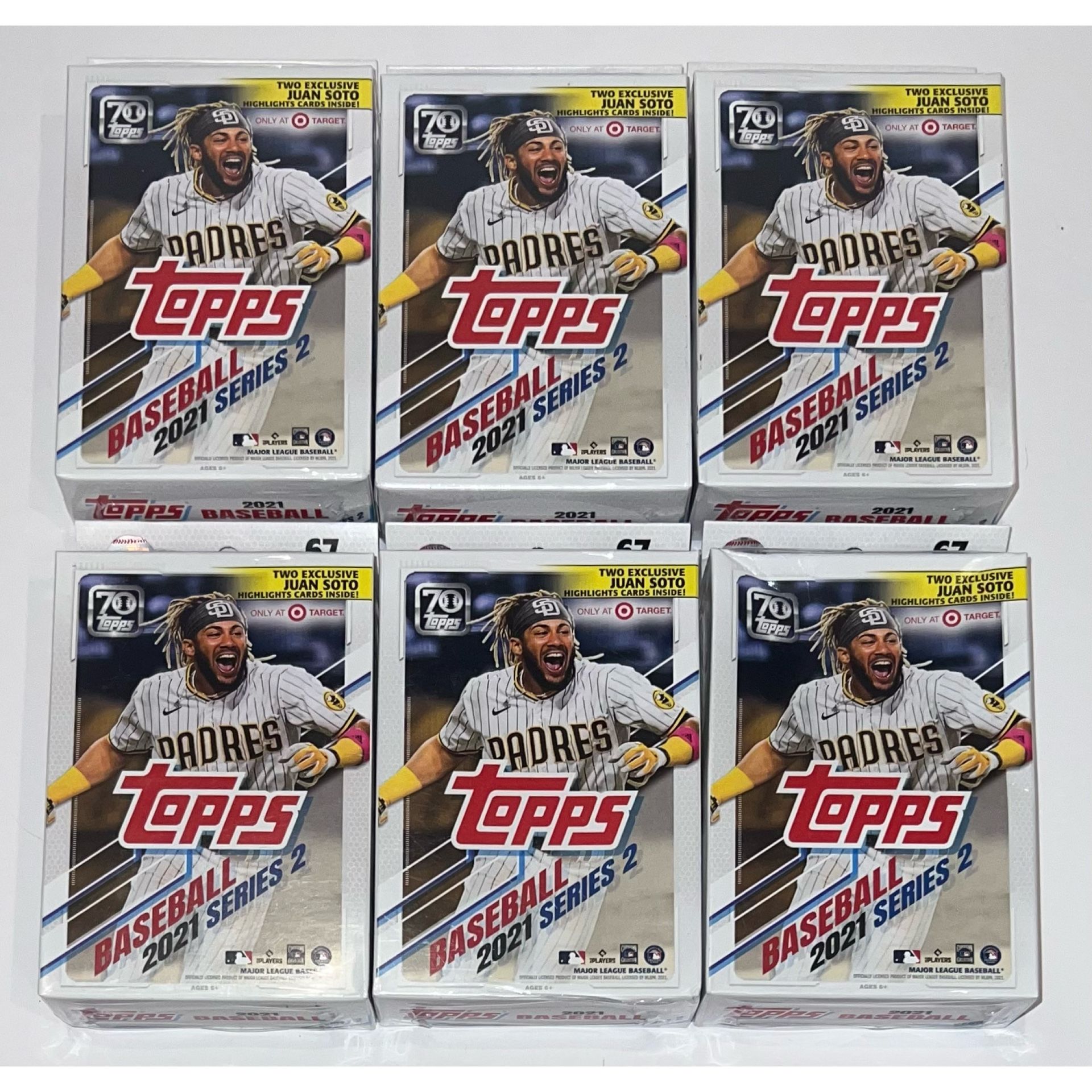 2021 Topps Series 2 Baseball Hanger Boxes Brand New & Factory Sealed MLB Cards Series Two Box
