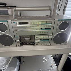 Vintage TVs, Boomboxes and More