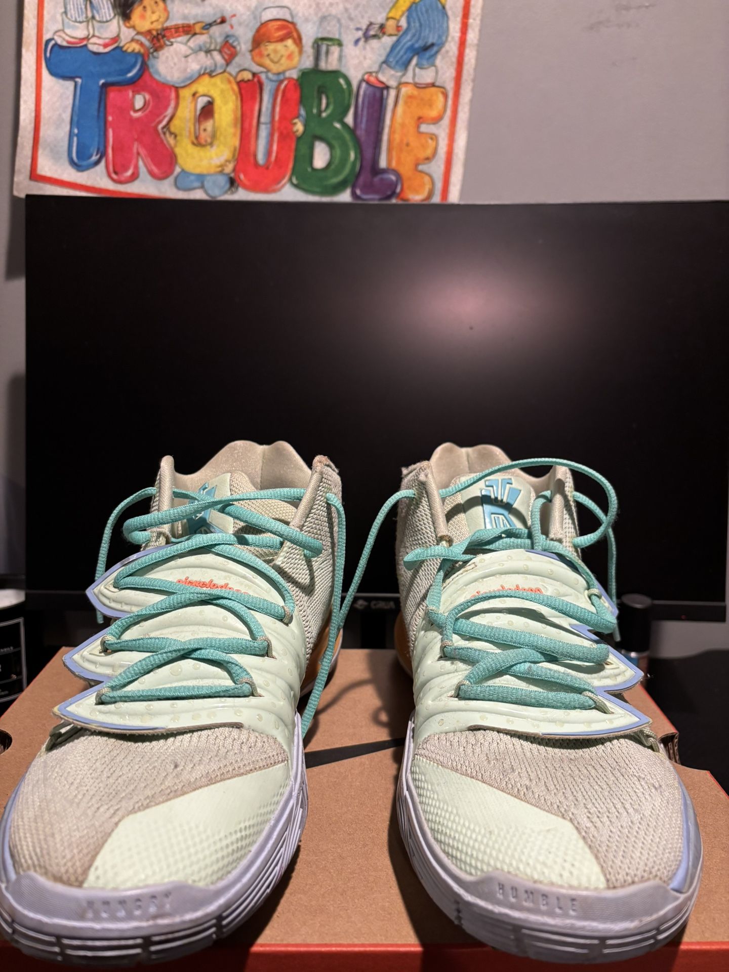 Kyrie 5s x Spongebob