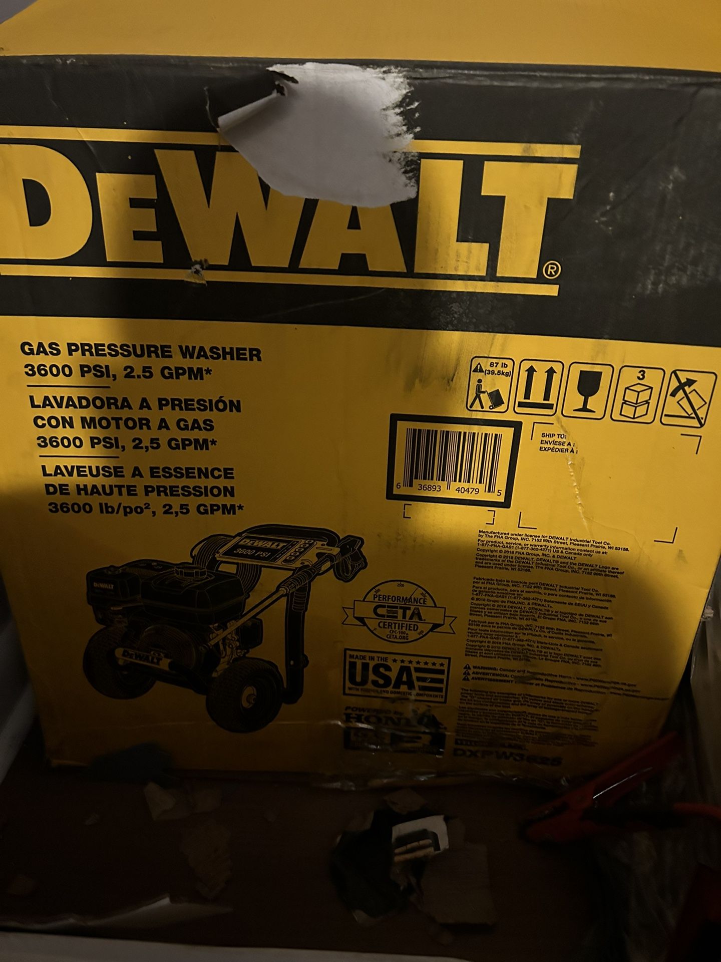 POWER WASHER/GENARATOO