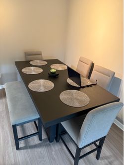 Black kitchen table