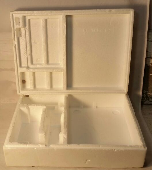 Original Classic Nintendo NES Console Control Deck Box +Styrofoam for