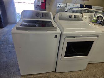 Ge Top Load Washer And Dryer Electric Set impeller warranty Financing With Snap If You Qualify Reconditioned
