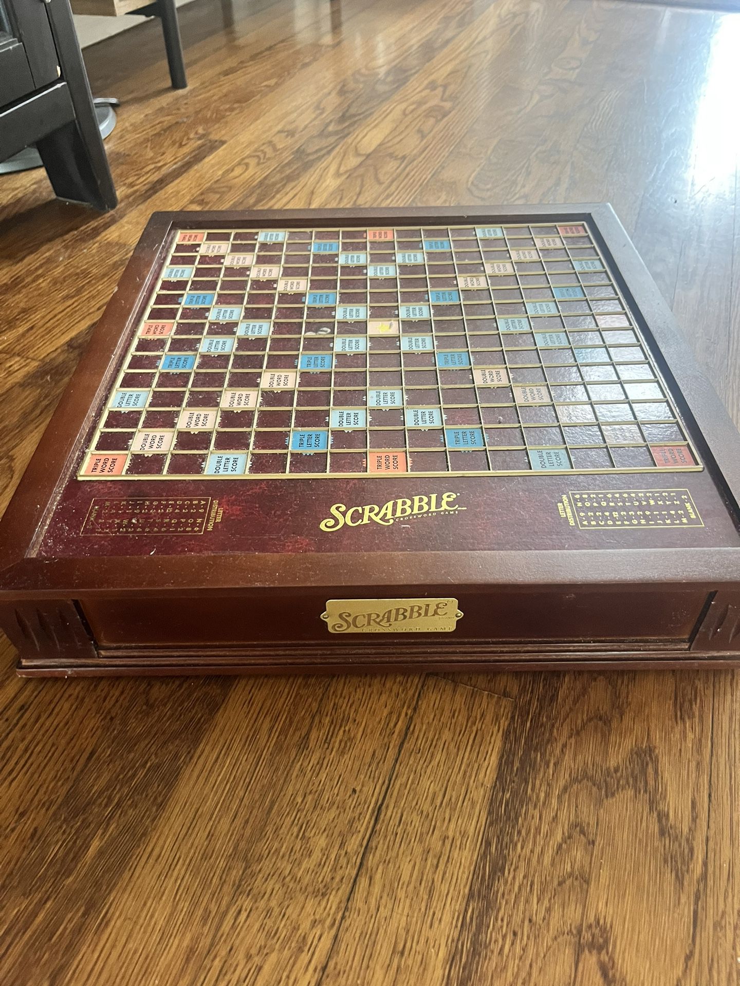 Luxury Wooden Scrabble Board 