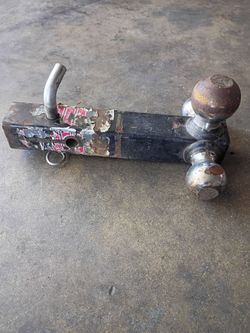 Dual Ball Trailer Hitch Mount