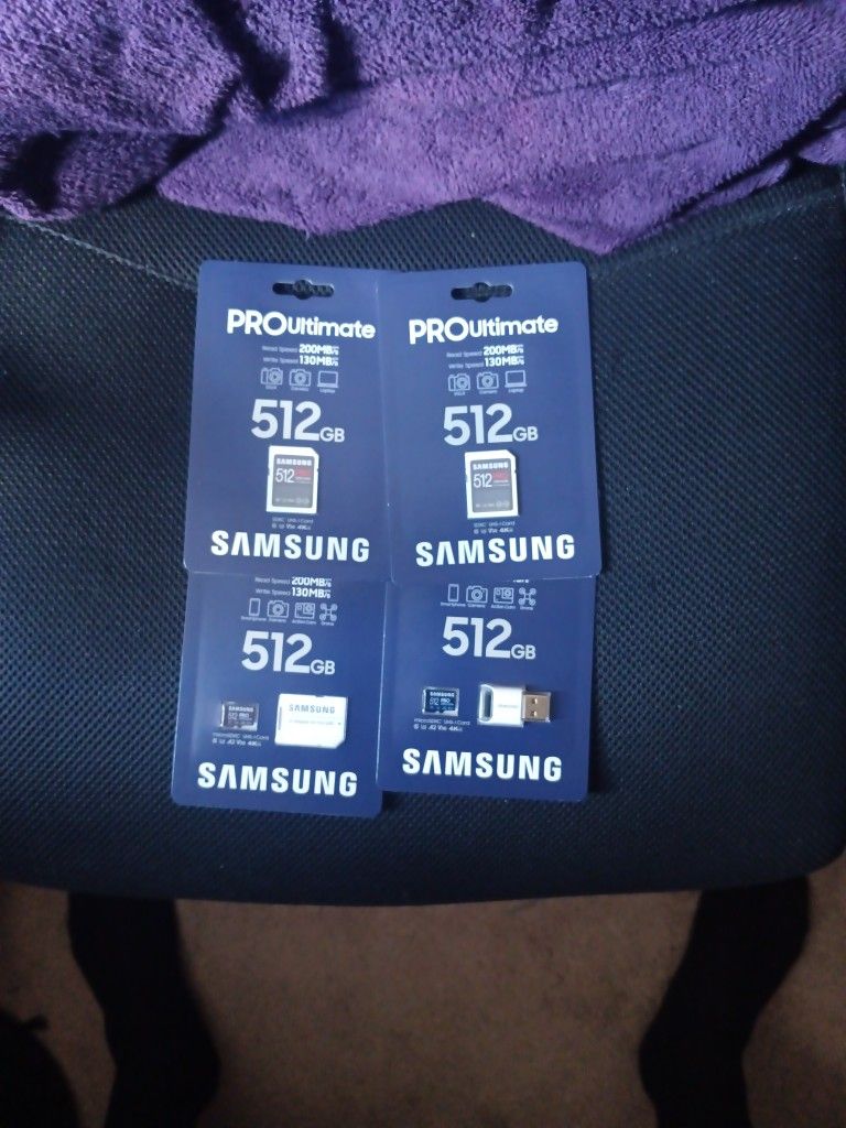Samsung Pro Ultimate 512GB Memory
