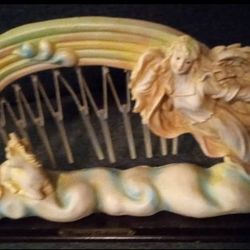 Unicorn Angel Wind Chime Figurine