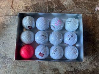 12 golf balls, a dollar apiece. I don’t need no more. 12 golf balls, a dollar apiece. I don’t need them no more.