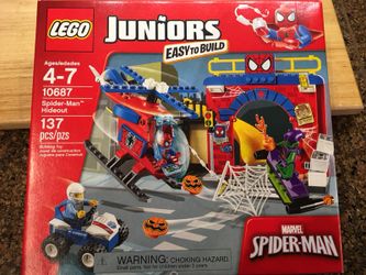 NEW LEGO Juniors Spiderman Easy To Build Marvel Spiderman Hideout