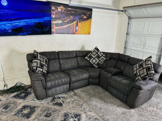 🌟 Ashley furniture 5pc electric reclining sectional couch 🛋 ( FREE DELIVERY)