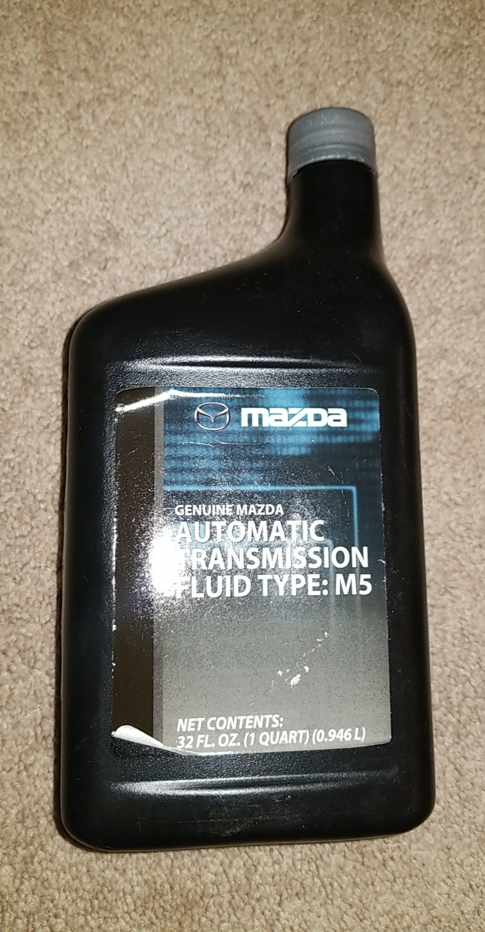 Mazda transmission fluid sealed 6 quarts