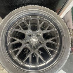 5 x 112 wheels/ spares ESR