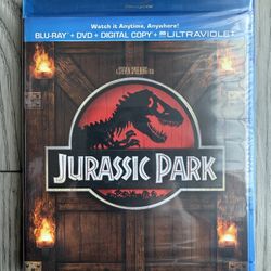NEW-Jurassic Park 2-Disc Blu-ray