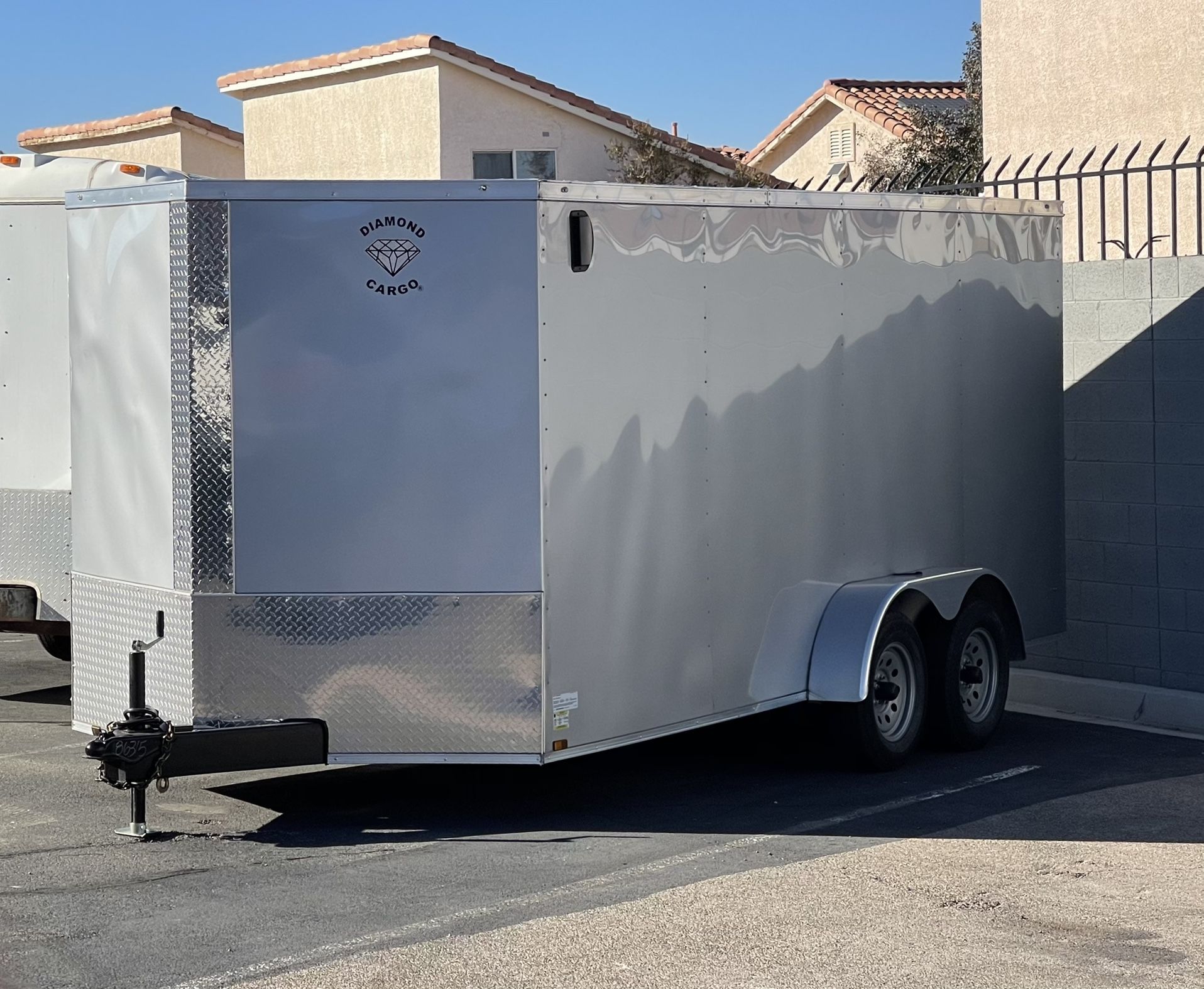 2021 7x16 Enclosed trailer