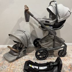 Nuna Mixx Next Stroller + Pipa Aire RX Car Seat (retails $1,930)