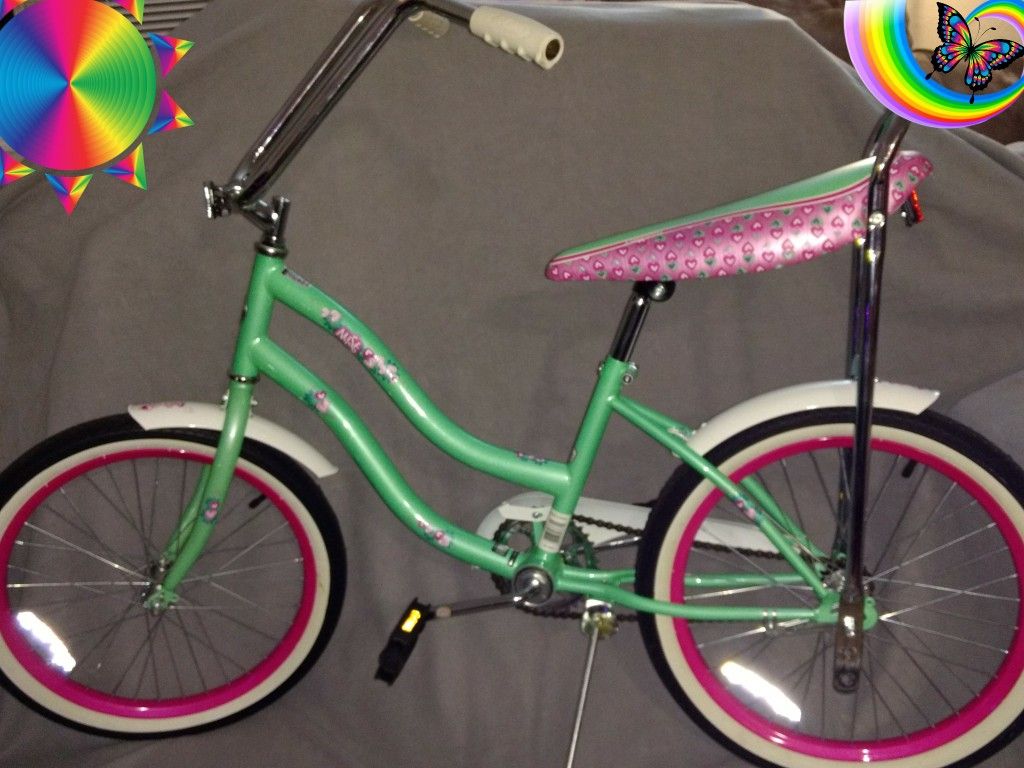 Schwinn Girl's Mist Polo Bike, 20-Inch, Mint