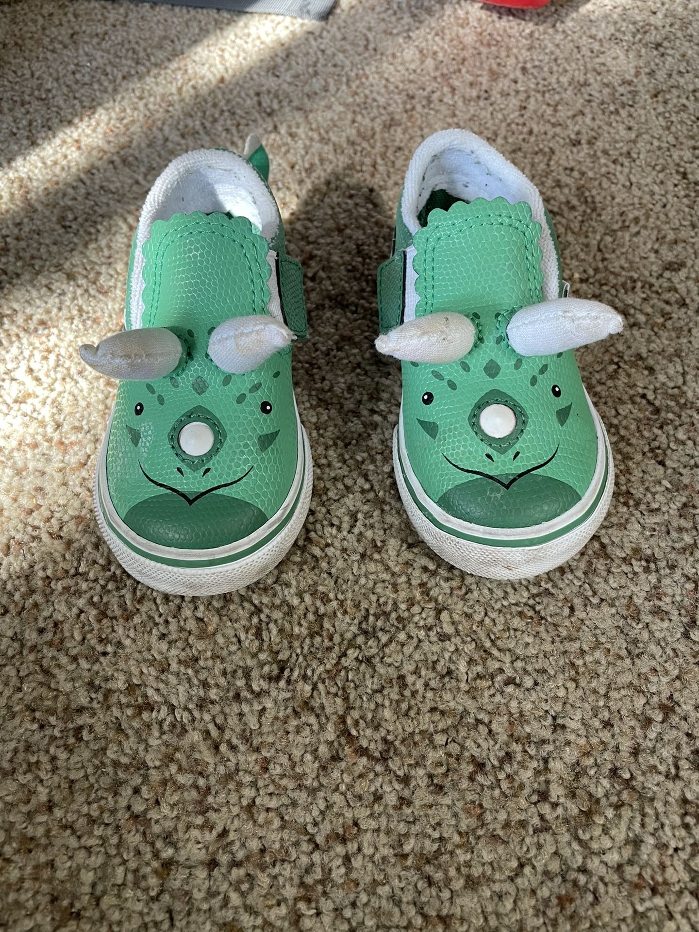 Toddler Boys Size 5 VANS Dinosaur Shoes for Sale in Santa Rosa CA